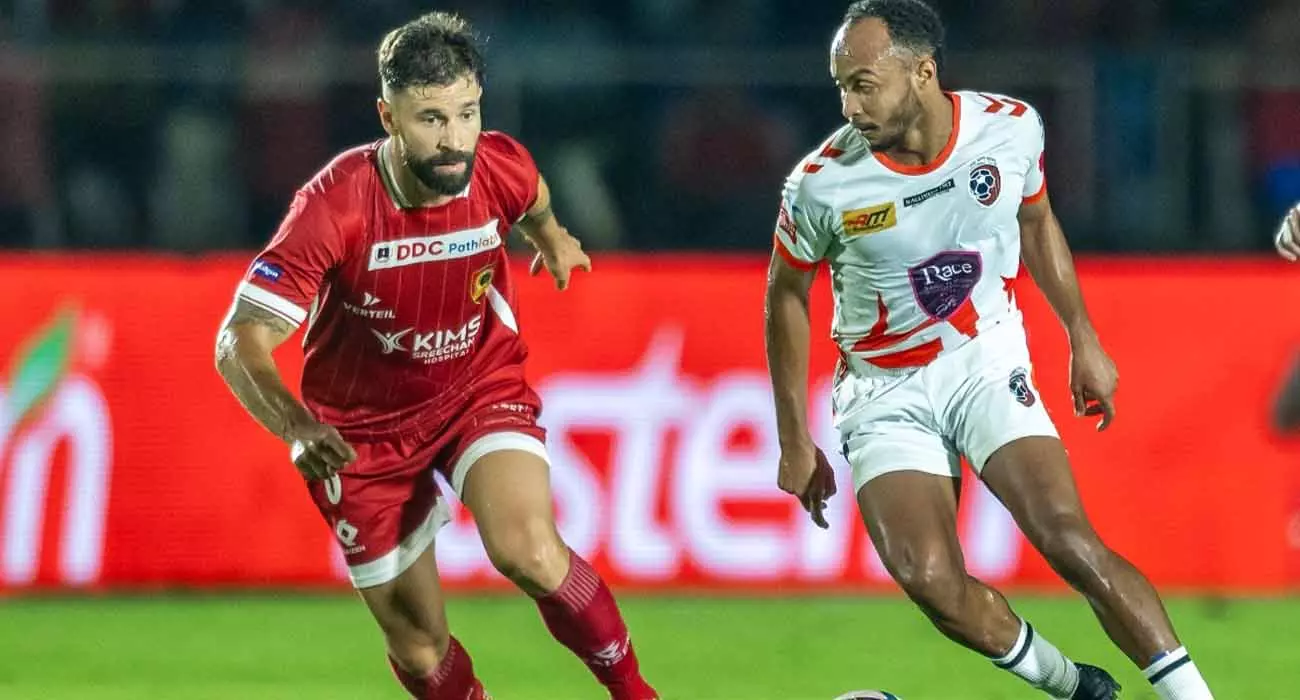 Rainy match ends in a draw; Kannur-Malappuram draw 2-2 in Super League Kerala