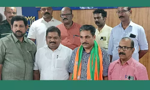 കണ്ണൂരിൽ മുസ്‌ലിം ലീഗ് പ്രാദേശിക നേതാവ് ബിജെപിയിൽ ചേർന്നു