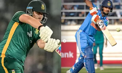 Indias top order disappoints; India suffer huge defeat against South Africa A Indias top order disappoints; India suffer huge defeat against South Africa A