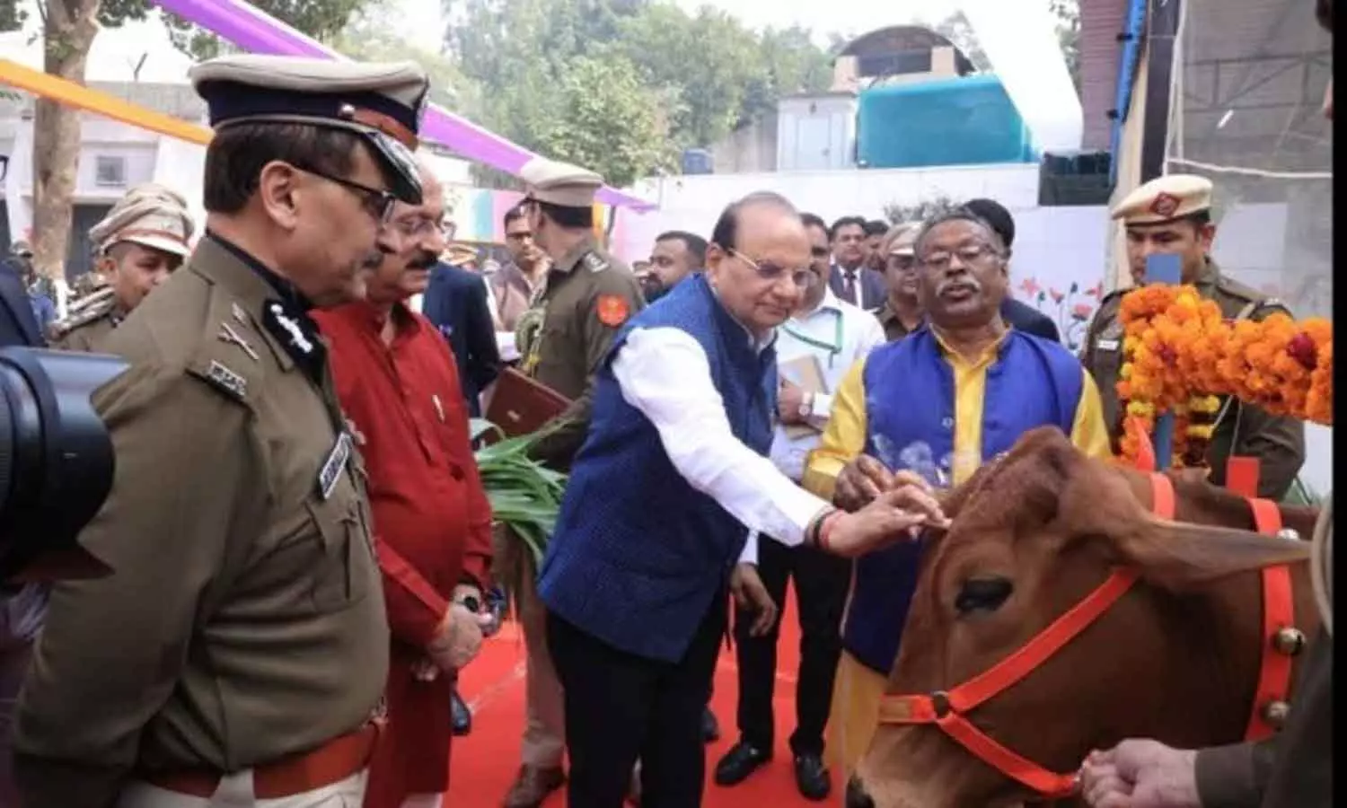 തിഹാർ ജയിലിൽ പുതിയ ഗോശാല ഉദ്ഘാടനം ചെയ്തു; ഏകാന്ത തടവുകാർക്ക് കൗ തെറാപ്പി