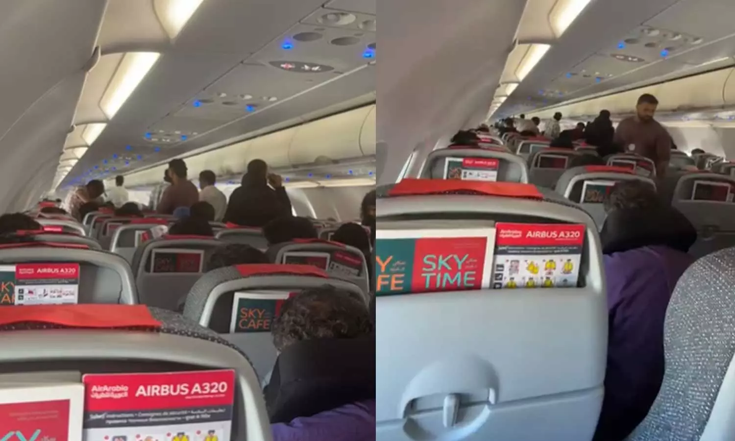 കോഴിക്കോട് നിന്ന് ഷാർജയിലേക്ക് പുറപ്പെട്ട എയര്‍ അറേബ്യ വിമാനം ഫുജൈറയിൽ കുടുങ്ങി