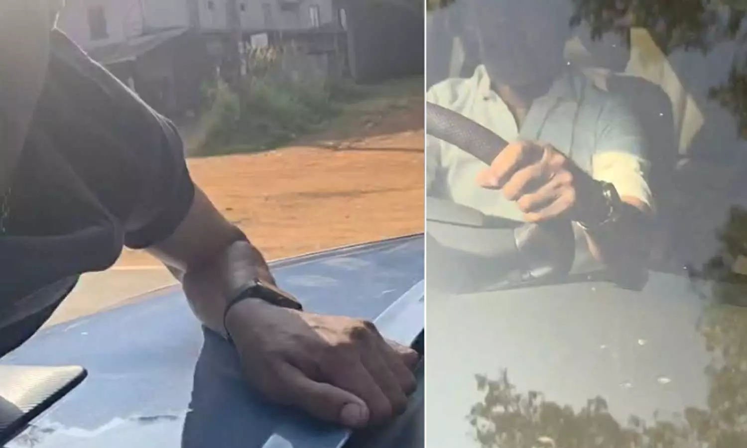 പണമിടപാടിനെച്ചൊല്ലി തർക്കം: യുവാവിനെ ബോണറ്റിൽ കിടത്തി അഞ്ചുകിലോമീറ്റര് കാര് ഓടിച്ചതായി പരാതി പണമിടപാടിനെച്ചൊല്ലി തർക്കം: യുവാവിനെ ബോണറ്റിൽ കിടത്തി അഞ്ചുകിലോമീറ്റര് കാര് ഓടിച്ചതായി പരാതി