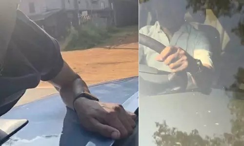 പണമിടപാടിനെച്ചൊല്ലി തർക്കം: യുവാവിനെ ബോണറ്റിൽ കിടത്തി അഞ്ചുകിലോമീറ്റര് കാര് ഓടിച്ചതായി പരാതി പണമിടപാടിനെച്ചൊല്ലി തർക്കം: യുവാവിനെ ബോണറ്റിൽ കിടത്തി അഞ്ചുകിലോമീറ്റര് കാര് ഓടിച്ചതായി പരാതി