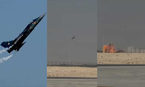 What is HAL Tejas Indias fighter jet that crashed during Dubai air show