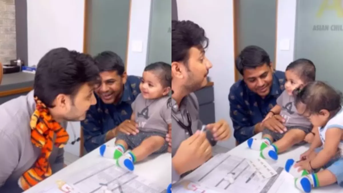 സിറിഞ്ചുകൾ വലിച്ചെറിയുന്നു, വേണ്ട വിധത്തിൽ കൈകാര്യം ചെയ്യുന്നില്ല; പാട്ടുപാടി ചിരിപ്പിച്ച് കുഞ്ഞുങ്ങൾക്ക് വാക്സിനേഷൻ എടുക്കുന്ന റീൽ ഡോക്ടര്‍ക്ക് വിമര്‍ശനം