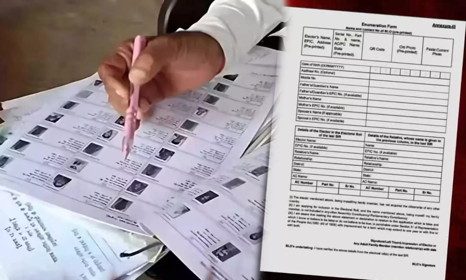 SIR പൂർത്തിയാക്കിയില്ല;  60 ബിഎൽഒമാർക്കെതിരെ കേസെടുത്ത് യുപി ഭരണകൂടം