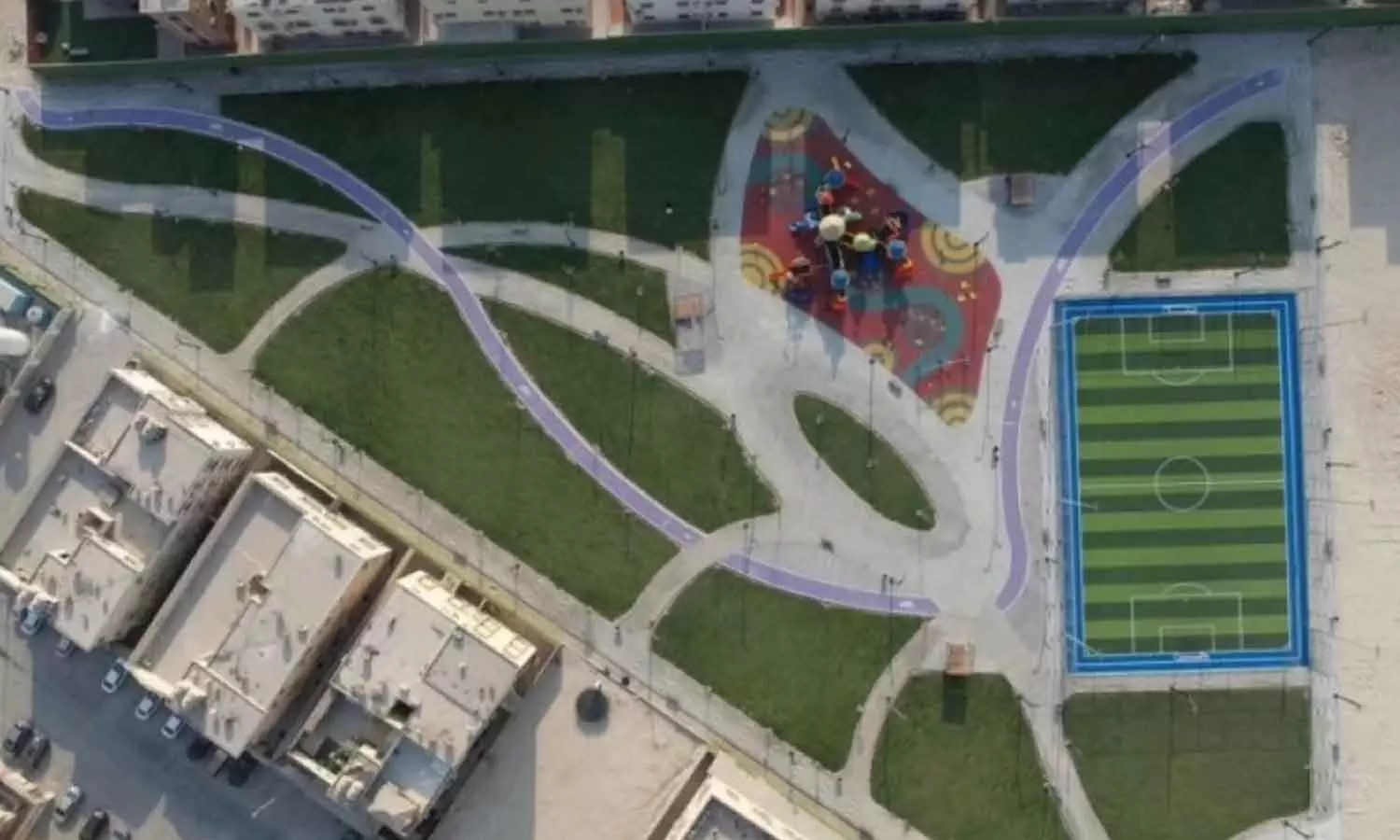 Construction of Al Jawhara Park in Jubail completed