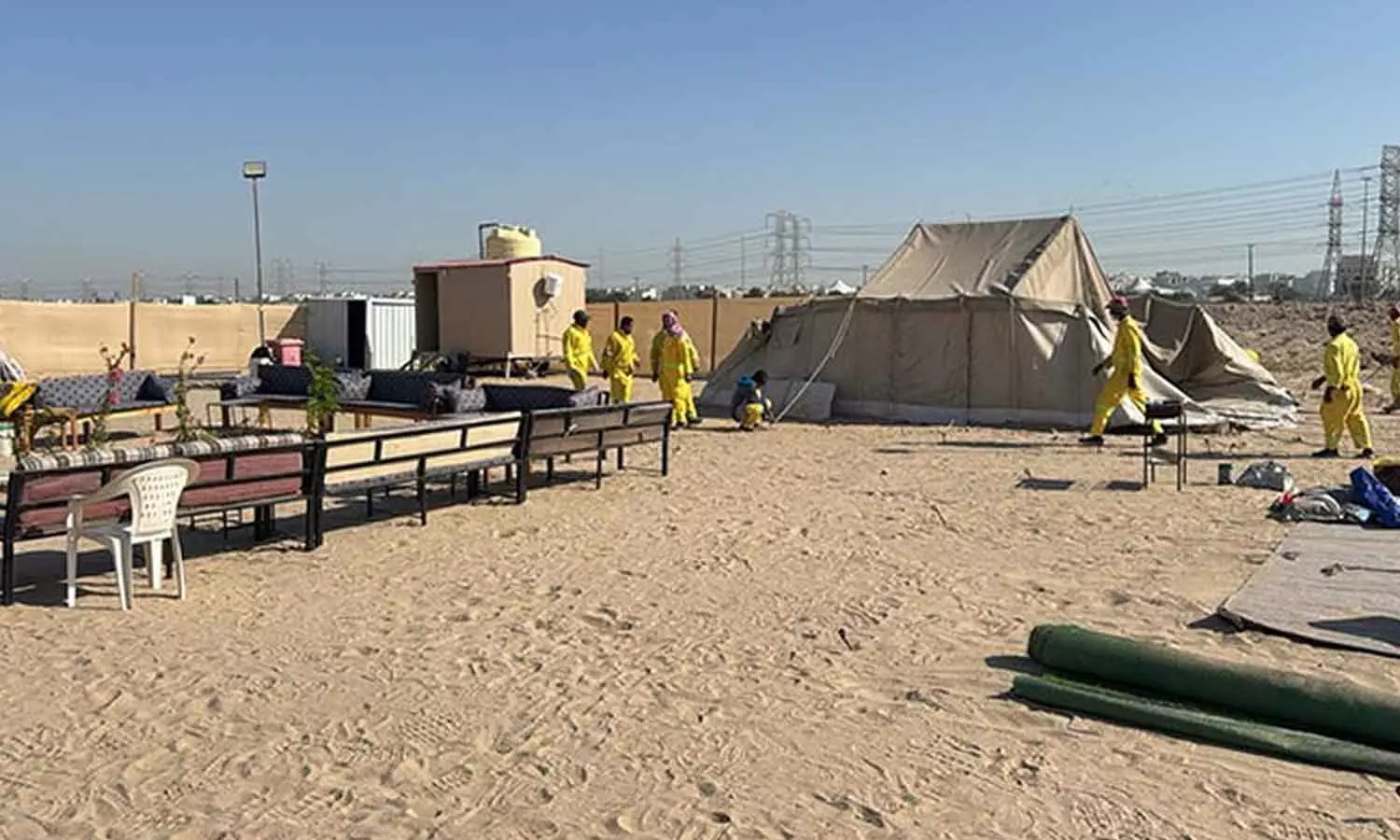 അനധികൃത ക്യാമ്പിങ്: ദക്ഷിണ കുവൈത്തിലെ 167 സൈറ്റുകൾ പൊളിച്ചുനീക്കി