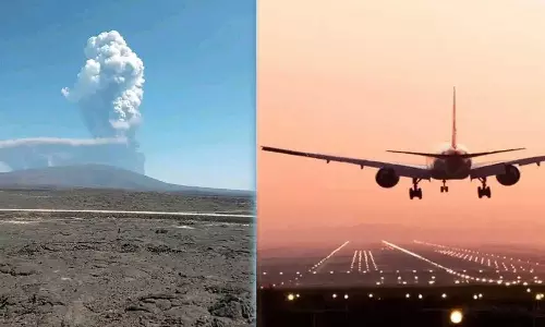എത്യോപ്യയിൽ പൊട്ടിത്തെറിച്ച അഗ്നിപർവത അവശിഷ്ടങ്ങൾ രാജസ്ഥാനിലും ഡൽഹിയിലും; കൊച്ചി,കണ്ണൂര്‍  വിമാന സർവീസുകളെയും ബാധിച്ചു