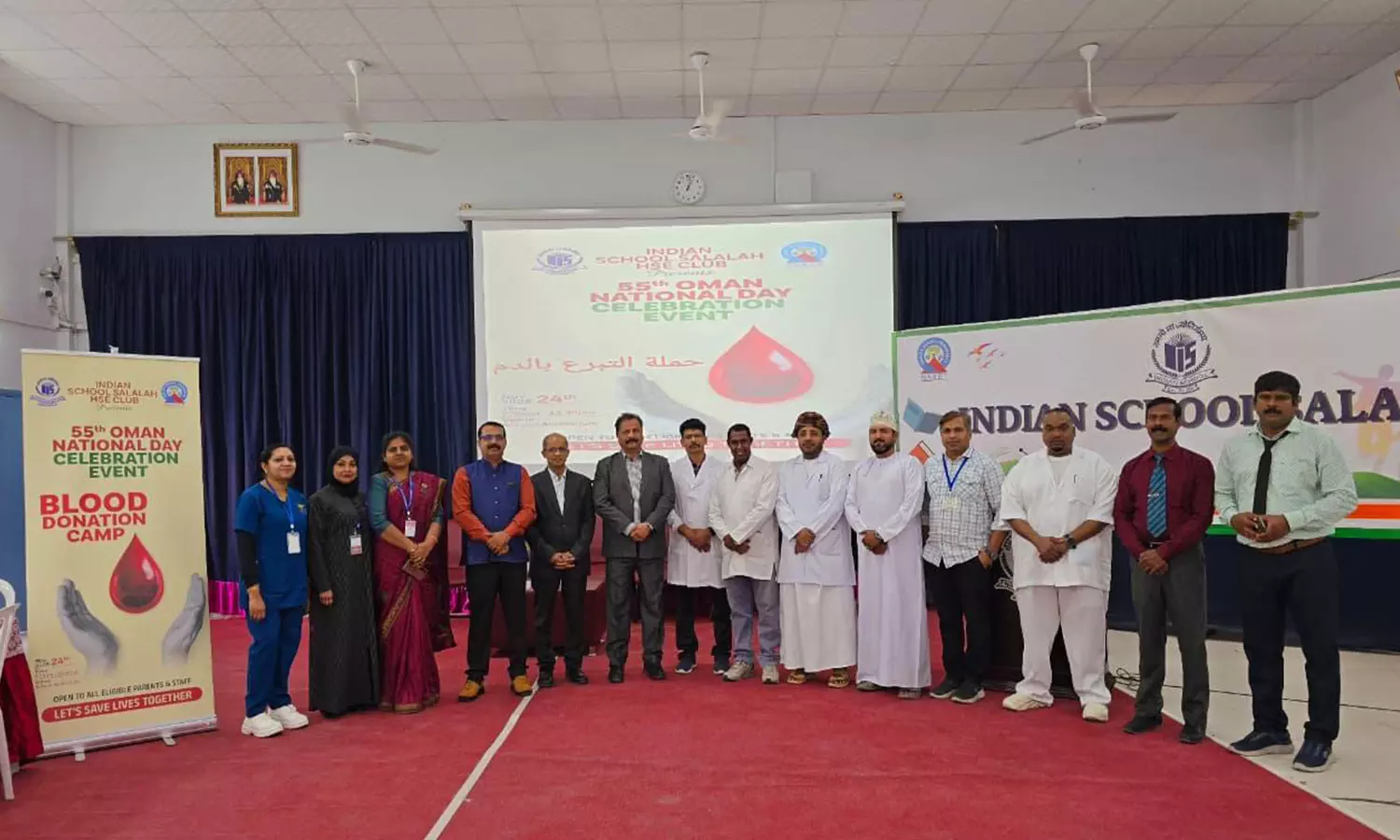 Indian School Salalah Organises Blood Donation Camp Indian School Salalah Organises Blood Donation Camp