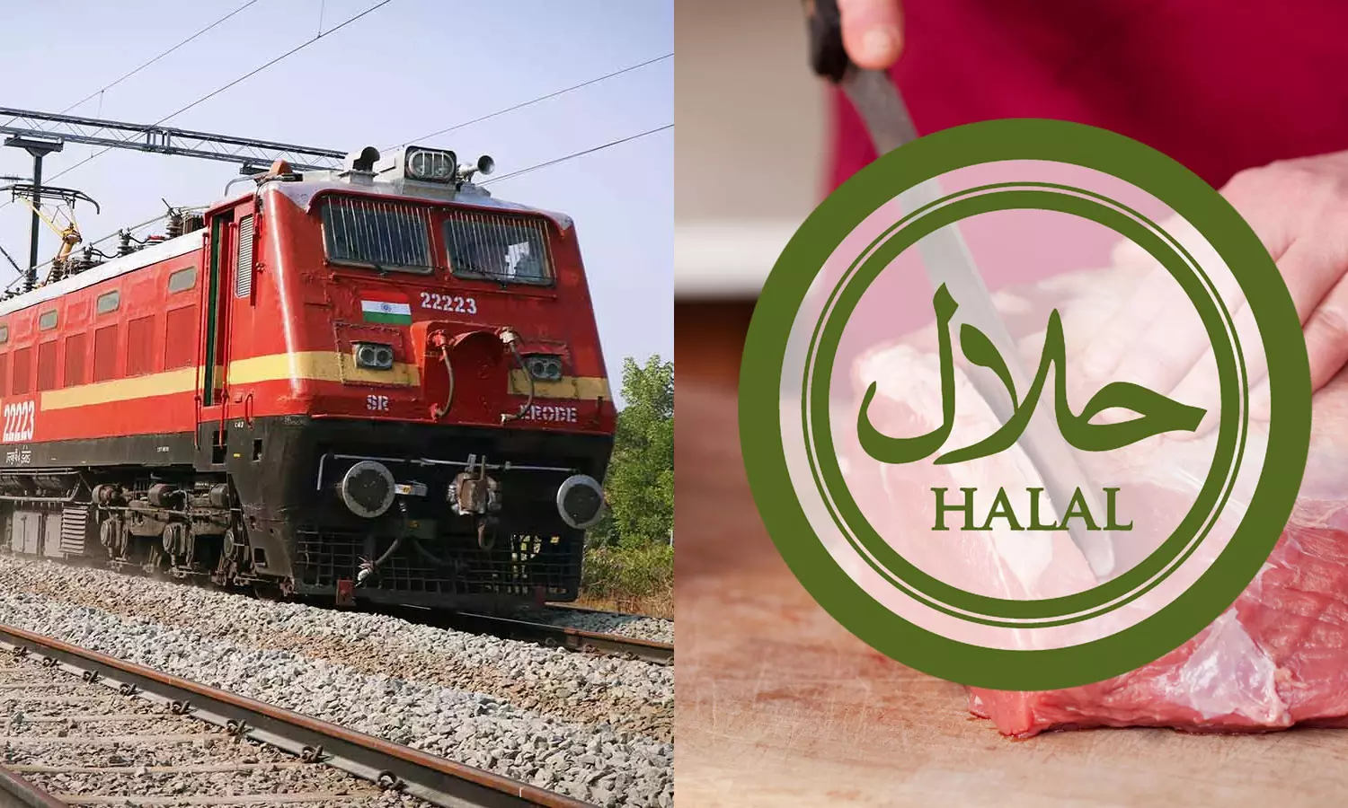 Serving only halal meat on trains prima facie violation of human rights Says NHRC