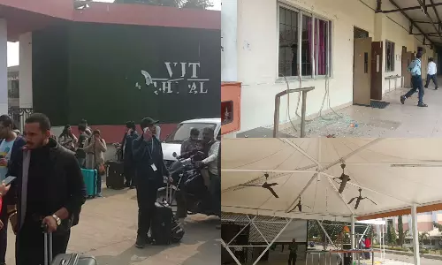 University Students Set Vehicles On Fire, Break Windows Over Jaundice Outbreak in MP