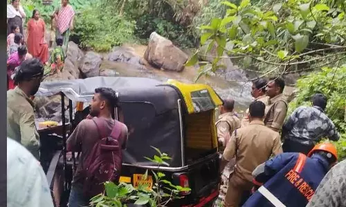 പത്തനംതിട്ടയിൽ സ്കൂൾ കുട്ടികളുമായി പോയ ഓട്ടോ തോട്ടിലേക്ക് മറിഞ്ഞുണ്ടായ അപകടം; കാണാതായ നാലു വയസ്സുകാരനും മരിച്ചു
