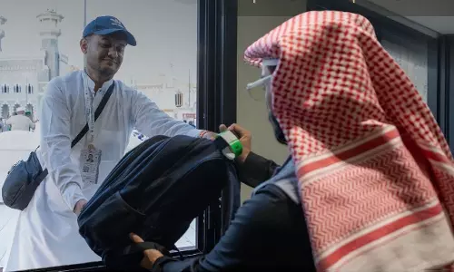 Haramain Office says it will continue to provide free locker service to pilgrims