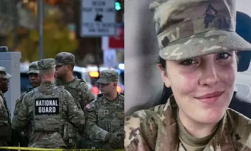 വൈറ്റ് ഹൗസിന് സമീപത്തെ വെടിവെപ്പ്; പരിക്കേറ്റ നാഷണൽ ഗാർഡ് അംഗം മരിച്ചു