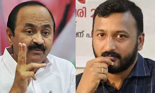 രാഹുലിനെതിരായ നടപടി: ബോധ്യത്തിൽ നിന്നുള്ള തീരുമാനം, അറബിക്കടൽ ഇരമ്പിയെത്തിയാലും തീരുമാനത്തിൽ നിന്ന് പിന്നോട്ടില്ല: വി.ഡി സതീശൻ