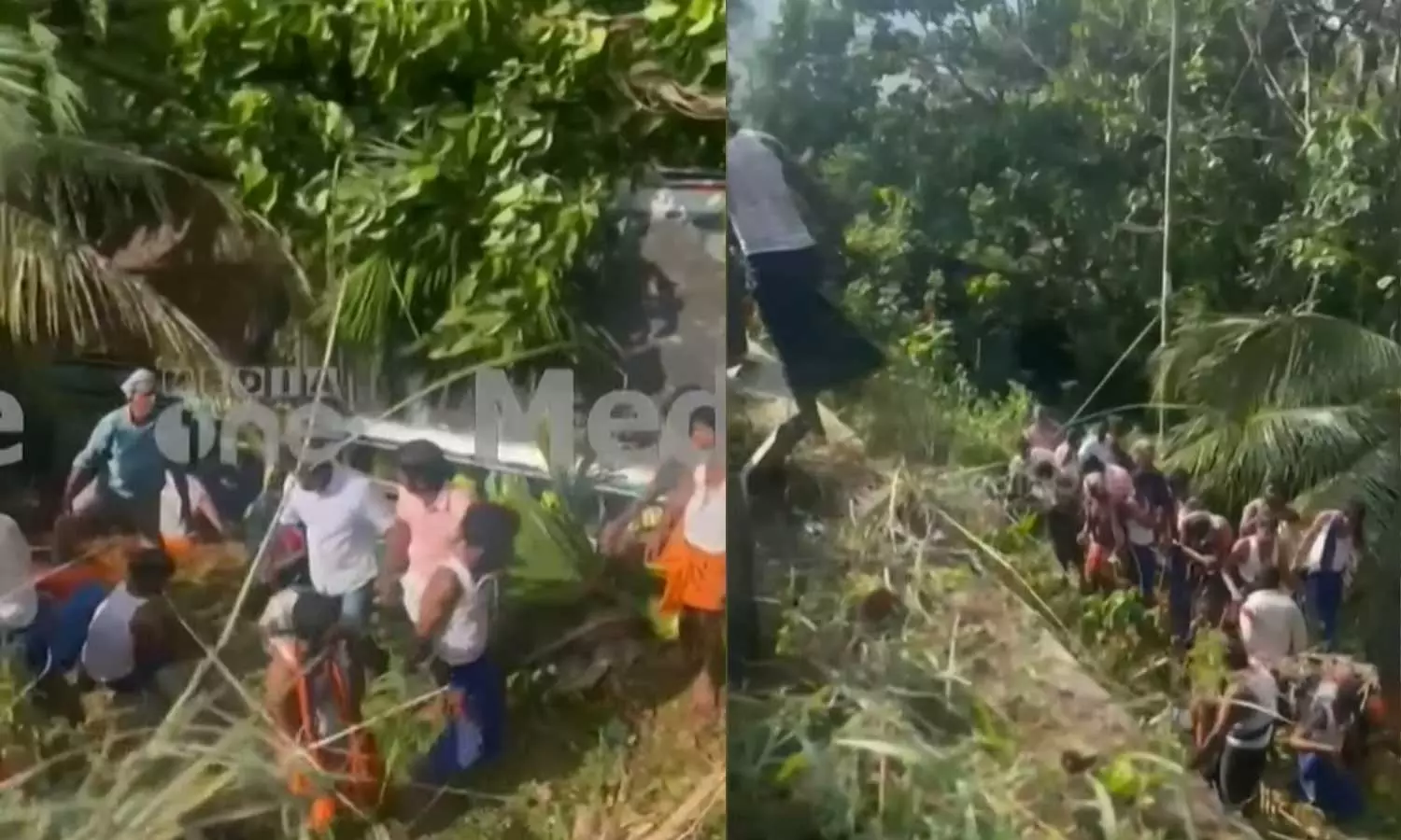 കാസര്‍കോട് ശബരിമല തീര്‍ത്ഥാടകര്‍ സഞ്ചരിച്ച ബസ് മറിഞ്ഞുണ്ടായ അപകടത്തിൽ ഒരു മരണം, നിരവധി തീര്‍ത്ഥാടകര്‍ക്ക് പരിക്ക്