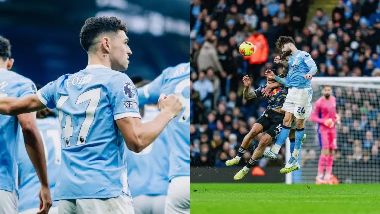 ത്രില്ലർ പോരാട്ടത്തിൽ ലീഡ്സ് യുനൈറ്റഡിനെ വീഴ്ത്തി മാഞ്ചസ്റ്റർ സിറ്റി