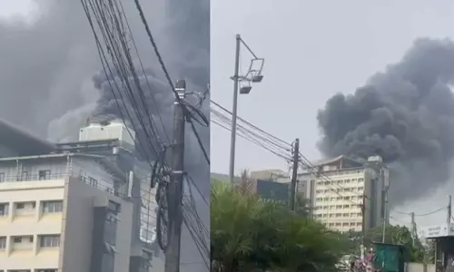 കോഴിക്കോട് ബേബി മെമ്മോറിയൽ ആശുപത്രിയിൽ തീപിടിത്തം; തീ നിയന്ത്രണവിധേയം