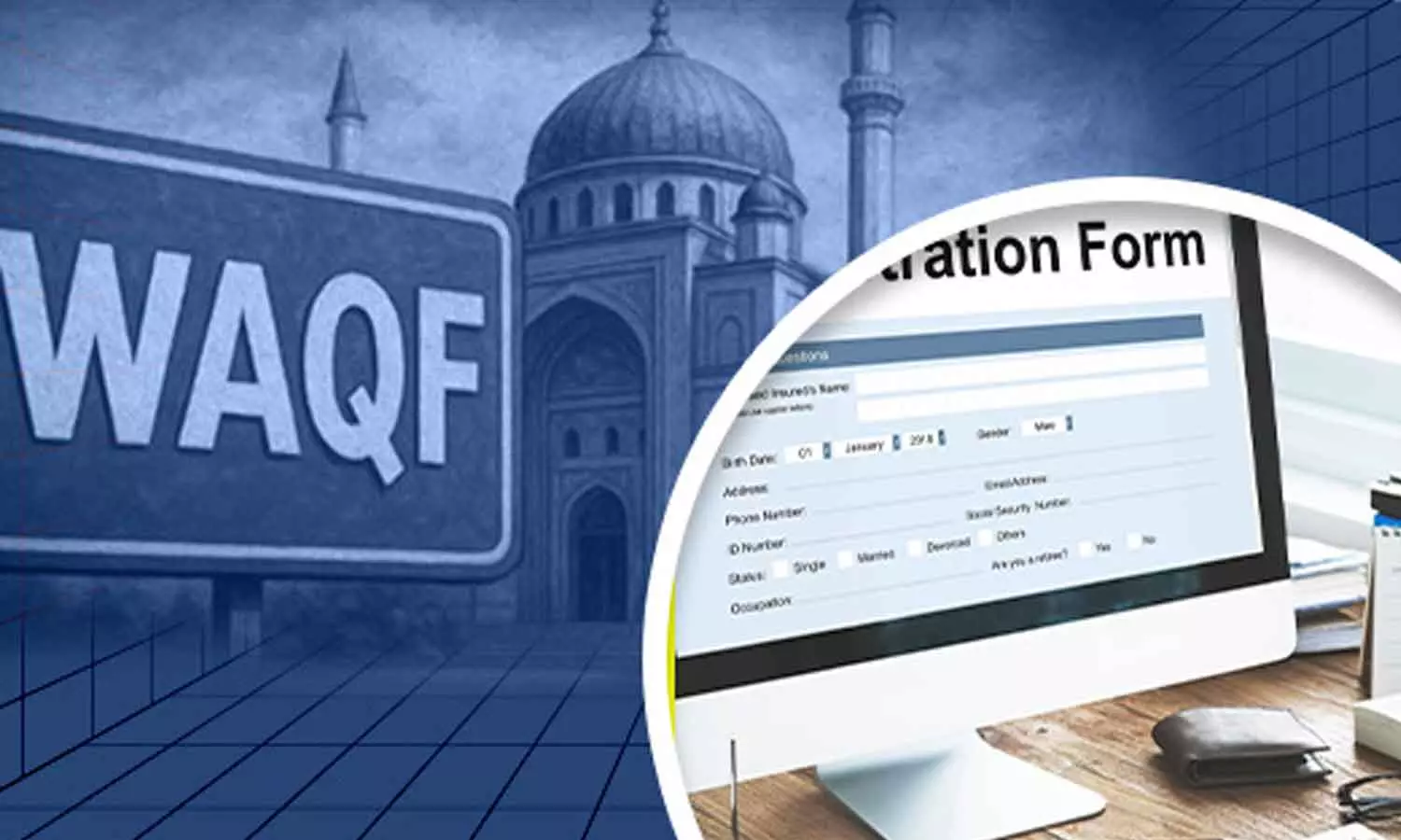 വഖഫ് സ്വത്തുക്കൾ ഉമീദ് പോർട്ടലിൽ അപ്‌ലോഡ് ചെയ്യാൻ പരിശീലനം കഴിഞ്ഞ് ഒരു ദിവസം മാത്രം