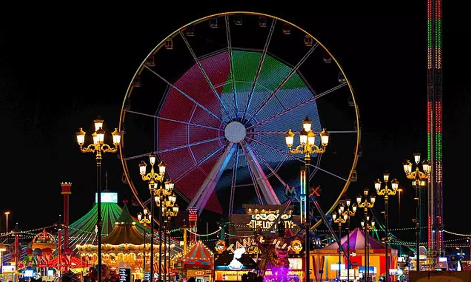 National Day for it is tomorrow; Global Village is gearing up for the celebration