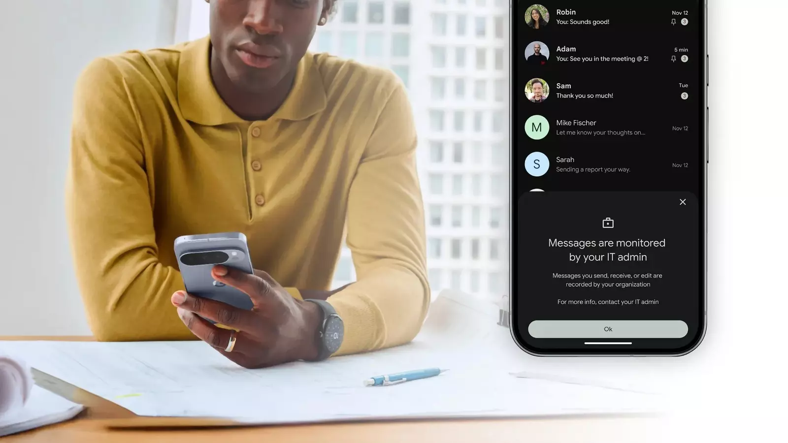 സൂക്ഷിക്കുക! നിങ്ങളുടെ മെസേജുകൾ ഇനി ബോസും കാണും; ഗൂഗിളിന്‍റെ പുതിയ നീക്കം
