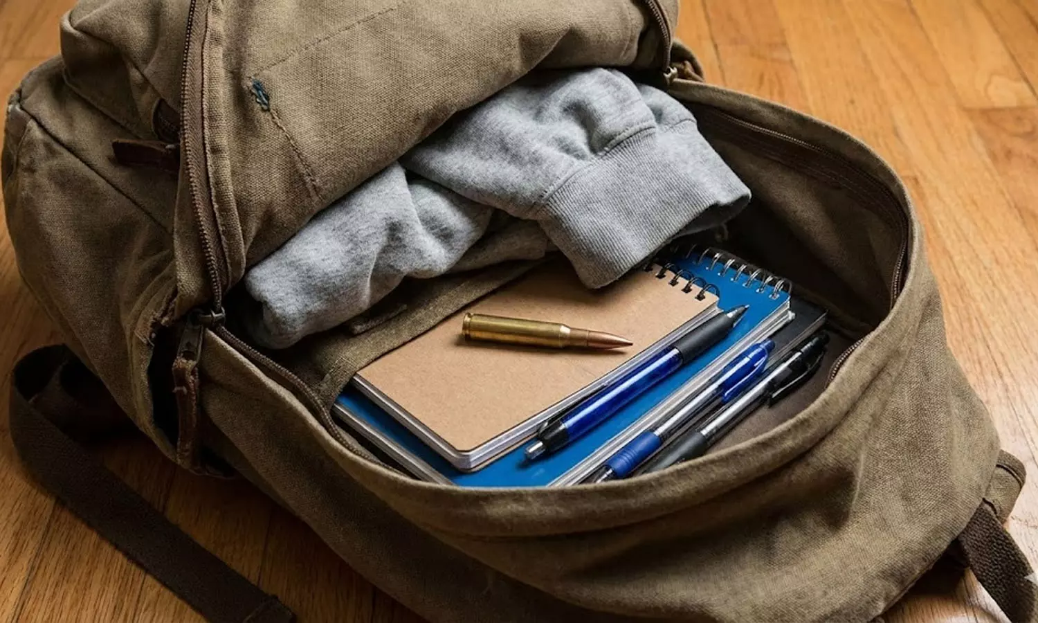 ആലപ്പുഴയിൽ വിദ്യാർഥികളുടെ ബാഗിൽ വെടിയുണ്ട കണ്ടെത്തി