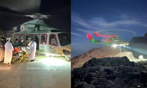 Asian expatriate rescued after falling from cliff in Jebel Akhdar