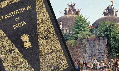 അയോധ്യയും ഭരണഘടനയും മാധ്യമങ്ങളും
