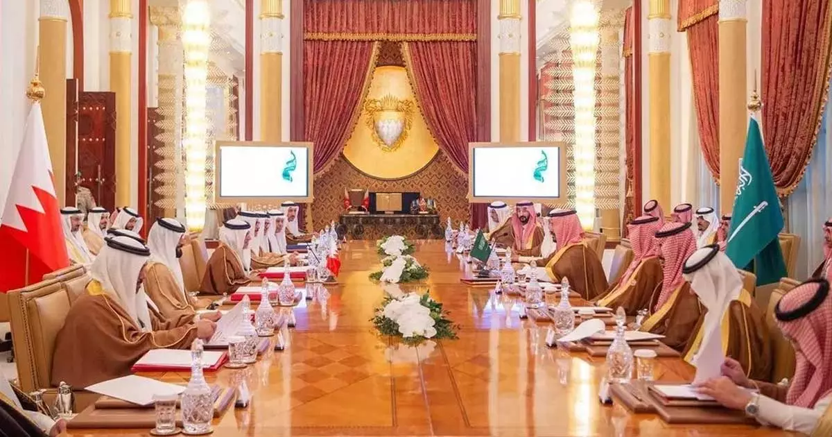 ജിസിസി ഉച്ചകോടി;നിരവധി കരാറുകളിൽ ഒപ്പുവെച്ച് സൗദിയും ബഹ്റൈനും