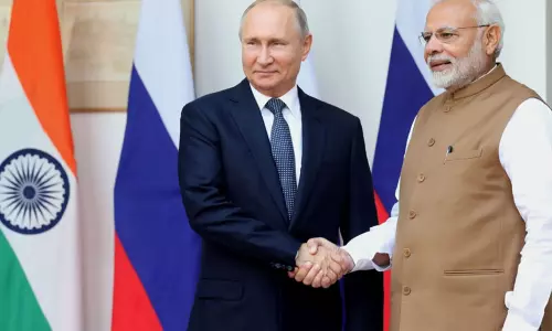 റഷ്യൻ പ്രസിഡന്റ് വ്ളാദിമിർ പുടിൻ ഇന്ന് ഇന്ത്യയിൽ റഷ്യൻ പ്രസിഡന്റ് വ്ളാദിമിർ പുടിൻ ഇന്ന് ഇന്ത്യയിൽ