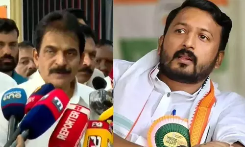 രാഹുലിനെതിരായ കേസ്: കോൺഗ്രസ് സ്വീകരിച്ചിരിക്കുന്നത് ധീരമായ നടപടിയെന്ന് കെ.സി വേണുഗോപാൽ രാഹുലിനെതിരായ കേസ്: കോൺഗ്രസ് സ്വീകരിച്ചിരിക്കുന്നത് ധീരമായ നടപടിയെന്ന് കെ.സി വേണുഗോപാൽ