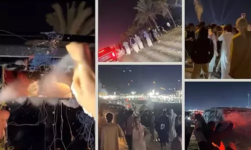 ദേശീയ ദിനാഘോഷങ്ങൾക്കിടെ നിയമലംഘനം; ഫുജൈറയിൽ 16 പേർ പിടിയിൽ ദേശീയ ദിനാഘോഷങ്ങൾക്കിടെ നിയമലംഘനം; ഫുജൈറയിൽ 16 പേർ പിടിയിൽ