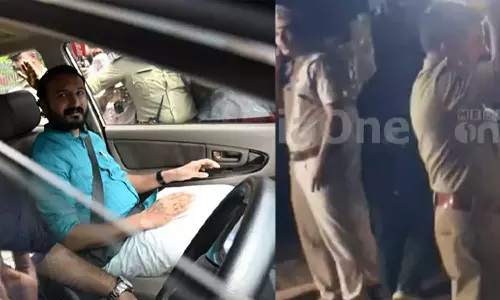 രാഹുല്‍ കസ്റ്റഡിയിൽ? കാസര്‍കോട് കോടതിക്ക് മുന്നില്‍ വന്‍ പൊലീസ് സന്നാഹം