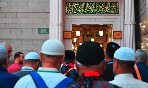 Change in the time of Rawdah visit