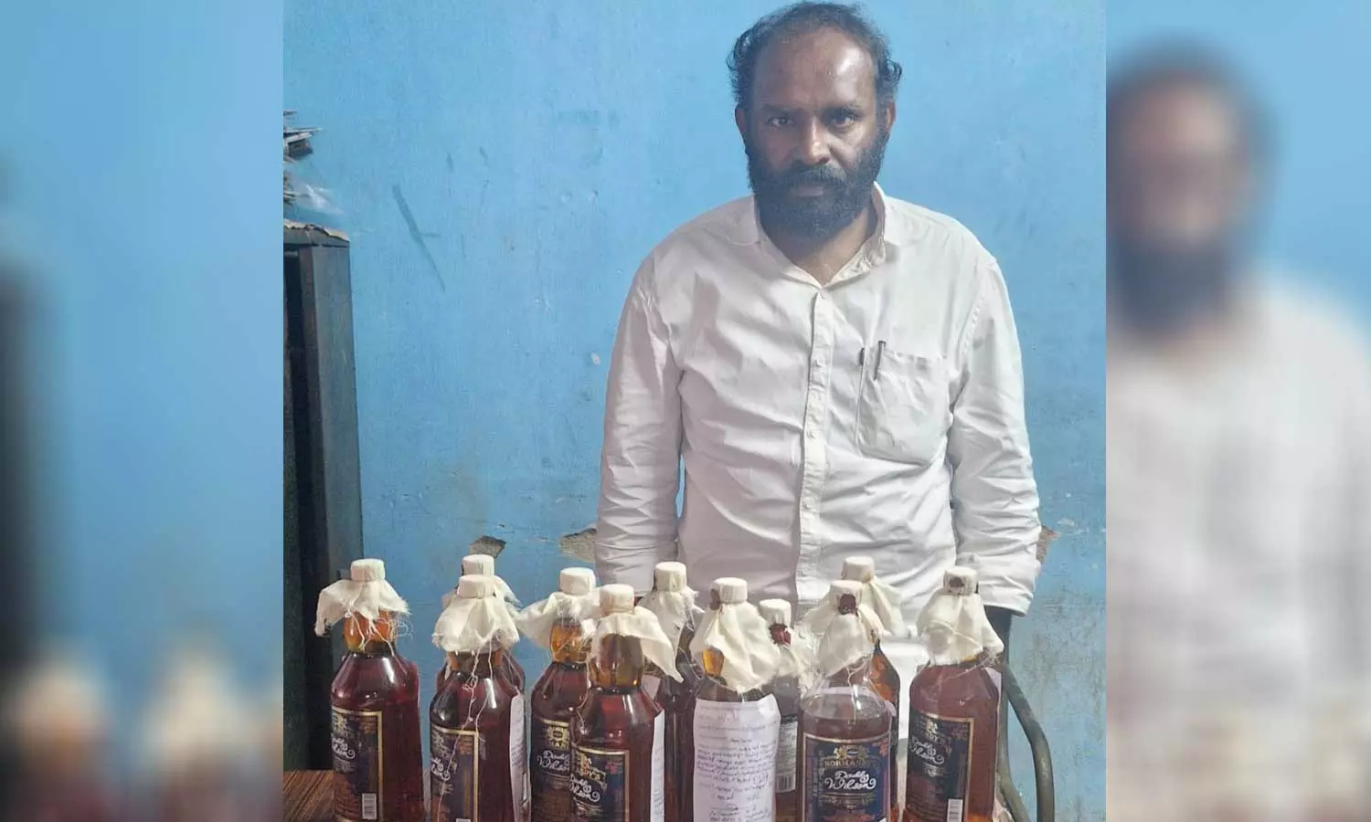 ഇടുക്കിയിൽ എൽഡിഎഫ് പഞ്ചായത്ത് കൺവീനർ വിദേശമദ്യവുമായി പിടിയിൽ