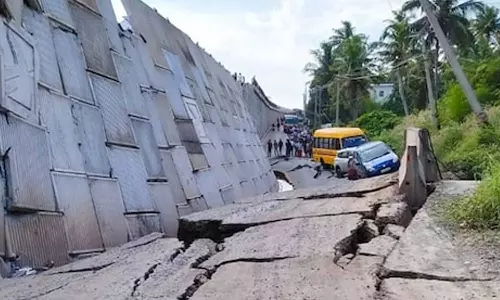 കൊല്ലം കൊട്ടിയത്ത് ദേശീയപാത തകർന്ന സംഭവം; വിദഗ്ധ സംഘത്തിന്റെ റിപ്പോർട്ട് ഉടൻ