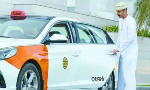 Taxi services at Muscat Airport will start from Level 0 starting today.