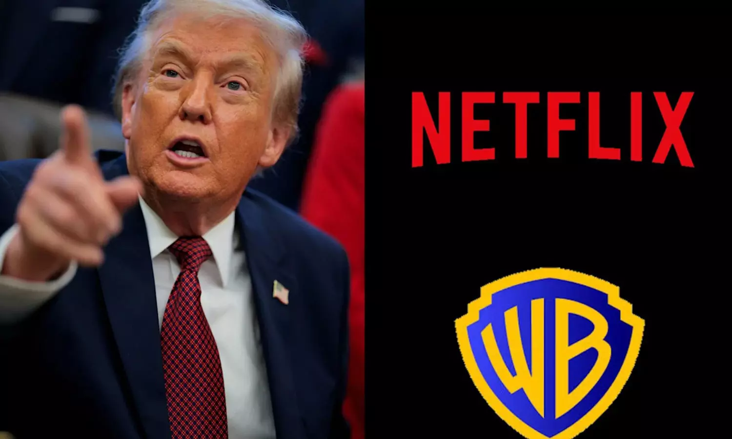 Trump Says Netflix-Warner Deal Could Be A Problem