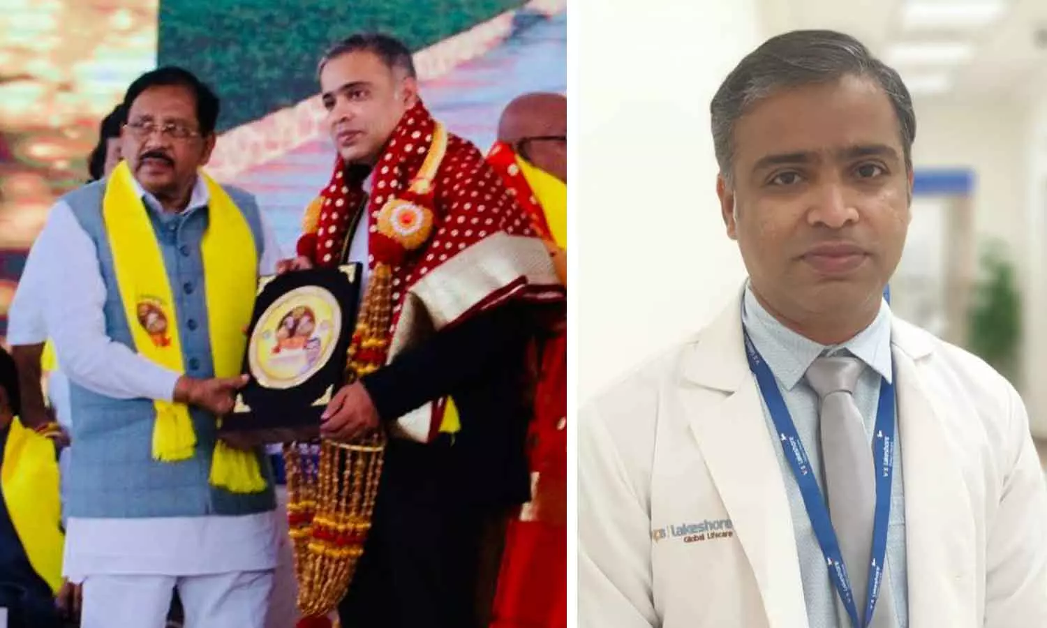 ആതുര ശുശ്രൂഷ രംഗത്തെ സേവനത്തിനുള്ള ആദരവ് ഏറ്റുവാങ്ങി ഡോക്ടര്‍ ഫദ്ൽ എച്ച് വീരാൻകുട്ടി