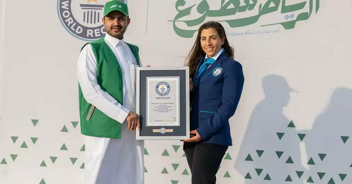 ഒരാഴ്ച രജിസ്റ്റർ ചെയ്തത് 14,642 വളണ്ടിയർമാർ;​ ഗിന്നസ് റെക്കോർഡ് സ്വന്തമാക്കി റിയാദ് മുനിസിപ്പാലിറ്റി