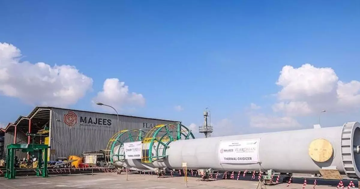 Oman launches first indigenously manufactured thermal oxidizer Oman launches first indigenously manufactured thermal oxidizer
