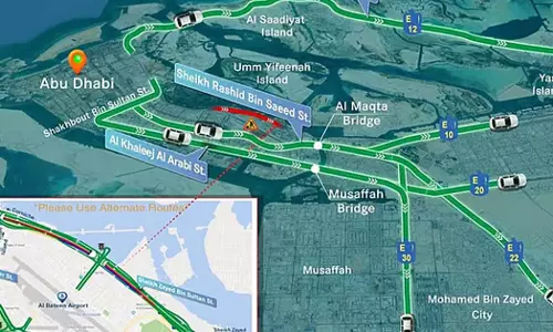 റോഡ് അറ്റകുറ്റപ്പണി; അബൂദബി ശൈയ്ഖ് സായിദ് ബിൻ സുൽത്താൻ സ്ട്രീറ്റ് ഭാഗികമായി അടച്ചിട്ടു റോഡ് അറ്റകുറ്റപ്പണി; അബൂദബി ശൈയ്ഖ് സായിദ് ബിൻ സുൽത്താൻ സ്ട്രീറ്റ് ഭാഗികമായി അടച്ചിട്ടു
