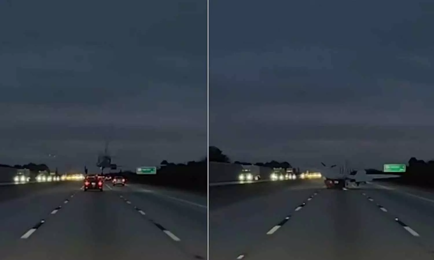 ഓടിക്കൊണ്ടിരിക്കുന്ന കാറിന് മുകളില് വിമാനത്തിന് അടിയന്തര ലാന്ഡിങ്; ഫ്ളോറിഡയിൽ നിന്നും ഞെട്ടിക്കുന്ന ദൃശ്യങ്ങൾ... ഓടിക്കൊണ്ടിരിക്കുന്ന കാറിന് മുകളില് വിമാനത്തിന് അടിയന്തര ലാന്ഡിങ്; ഫ്ളോറിഡയിൽ നിന്നും ഞെട്ടിക്കുന്ന ദൃശ്യങ്ങൾ...