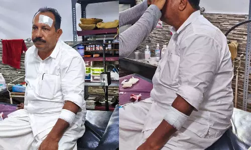 കൂടരഞ്ഞിയില്‍ യുഡിഎഫ് സ്ഥാനാർഥിക്ക് അജ്ഞാതരുടെ അക്രമത്തിൽ പരിക്കേറ്റതായി പരാതി