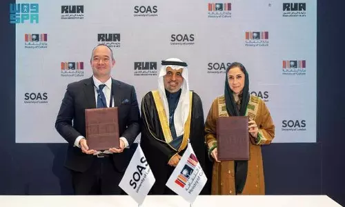 Saudi Ministry of Culture Partners with SOAS University of London to Advance Heritage Education at Riyadh University of Arts Saudi Ministry of Culture Partners with SOAS University of London to Advance Heritage Education at Riyadh University of Arts