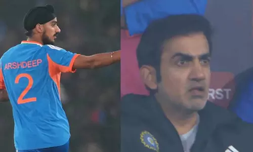 Arshdeep bowled seven wides in one over; Gambhir furious in the dugout - video