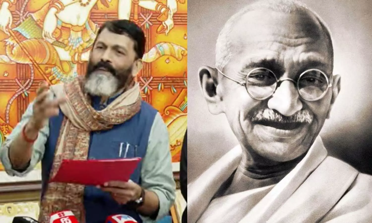HRDS Secretary allegation against mahatma gandhi