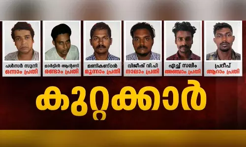 നടിയെ അക്രമിച്ച കേസ്: പ്രതികൾക്ക് 20 വർഷം കഠിന തടവ്