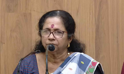 പന്തളം നഗരസഭ: തീവ്രത പരാമർശം നടത്തിയ സിപിഎം നേതാവ് ലസിതാ നായർ തോറ്റു